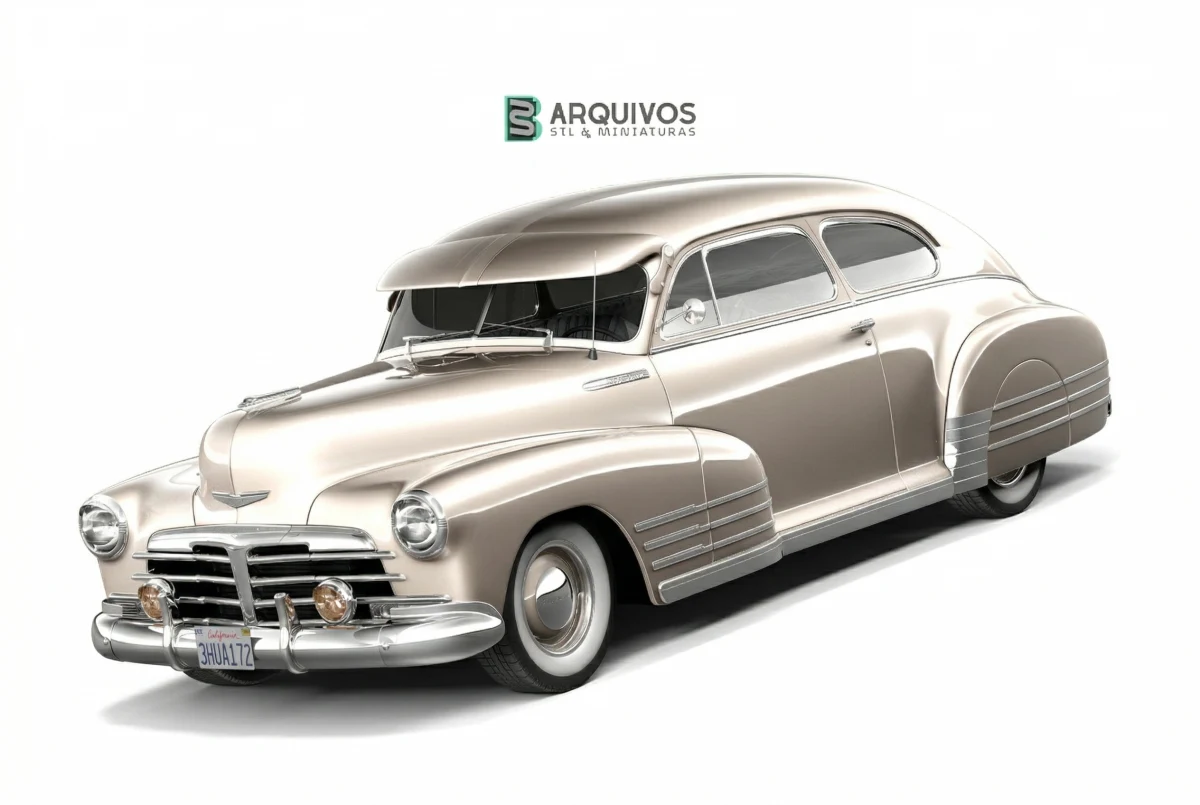 Modelo 3D STL - Chevrolet Fleetline Aerosedan 1948